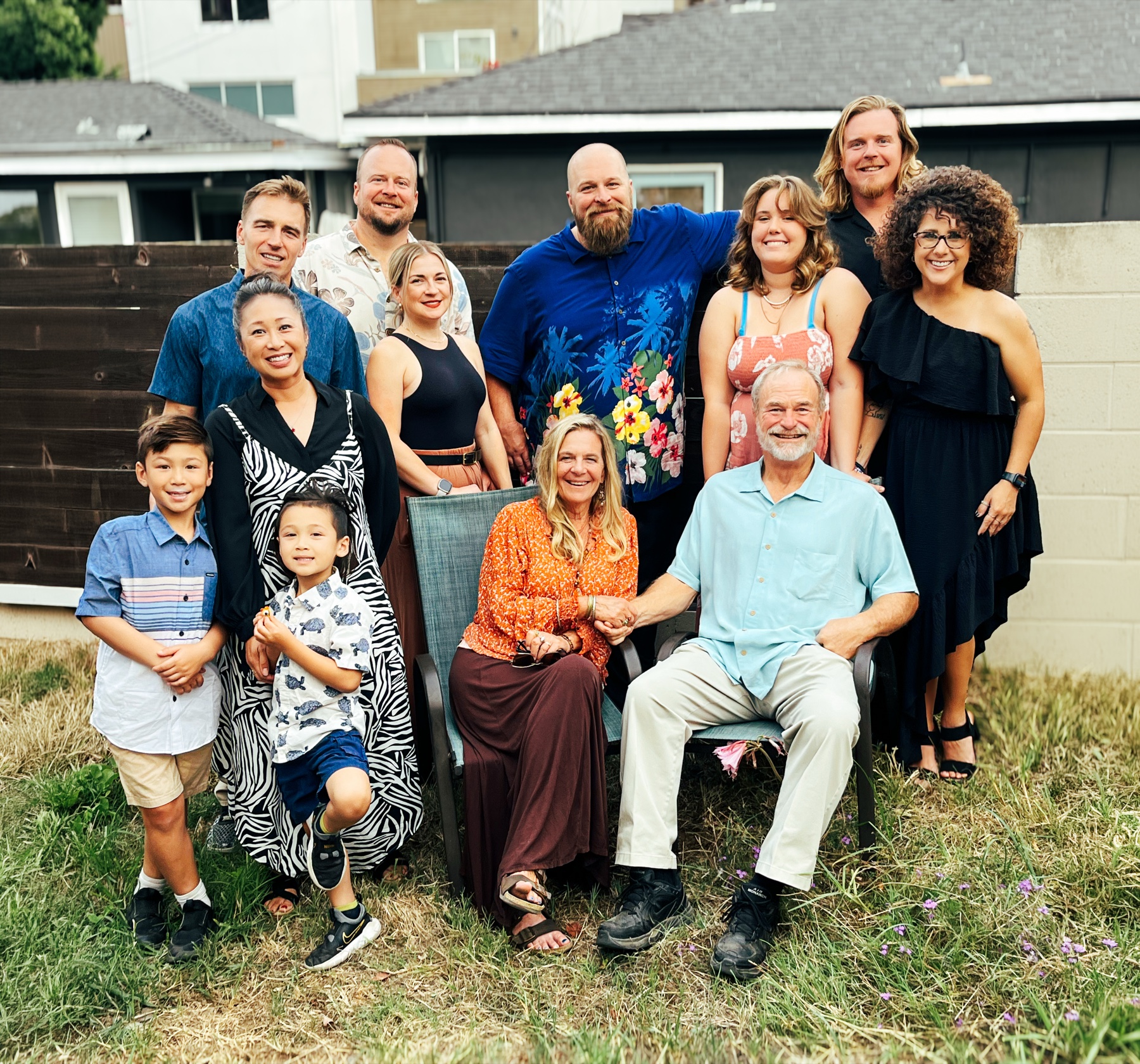 Teri with her extended family