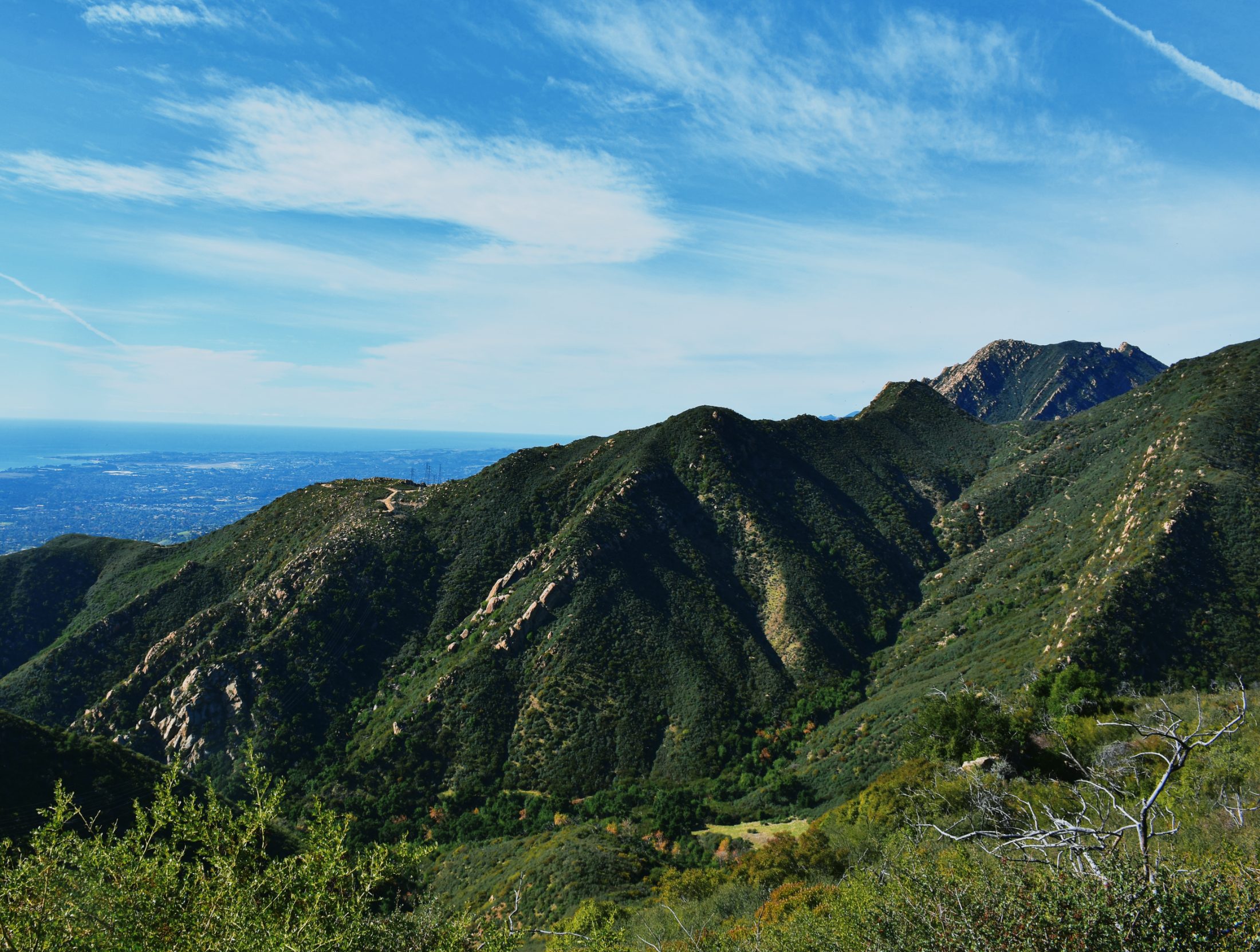 The Glendora foothills