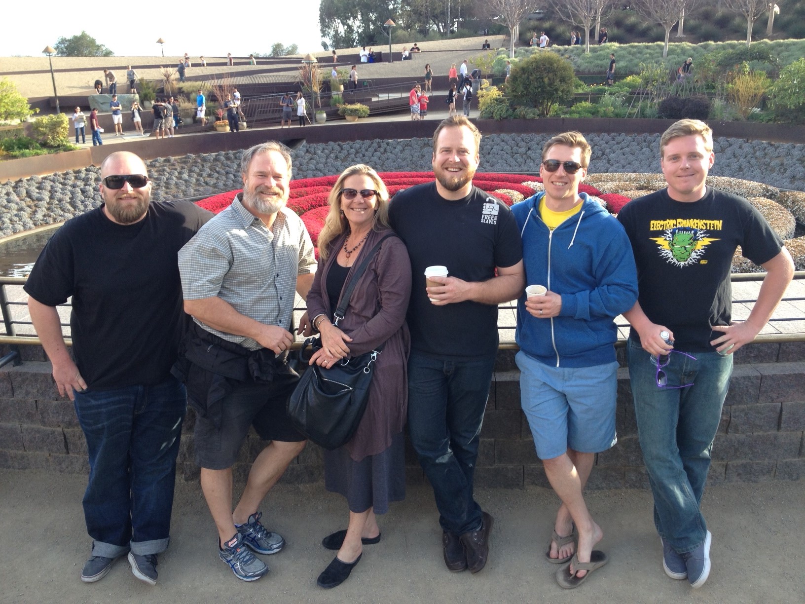 Teri with her four sons